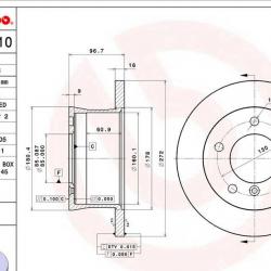 BREMBO 08772510