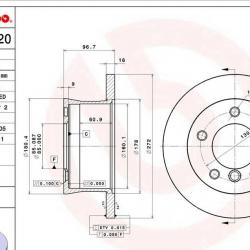 BREMBO 08772520