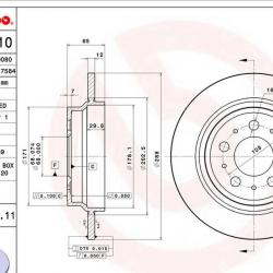 BREMBO 08776511