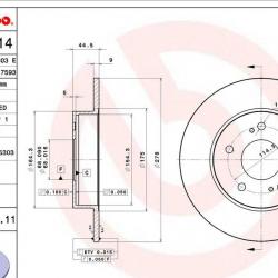 BREMBO 08806511