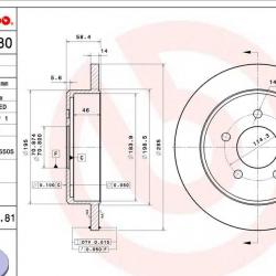 BREMBO 08821481