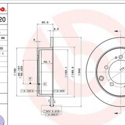 BREMBO 08831620