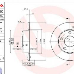 BREMBO 08840811