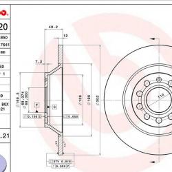 BREMBO 08884321