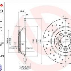 BREMBO 0888432X