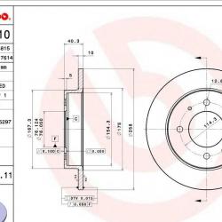 BREMBO 08908111