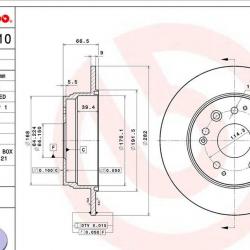 BREMBO 08910010