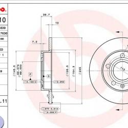 BREMBO 08913611