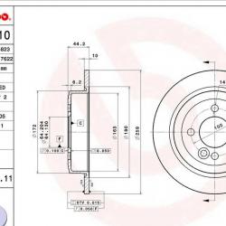 BREMBO 08916311