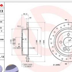 BREMBO 0891631X