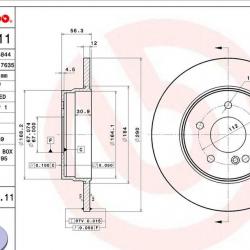 BREMBO 08917511