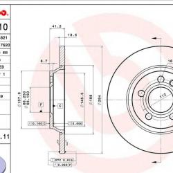 BREMBO 08917611