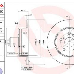 BREMBO 08917910