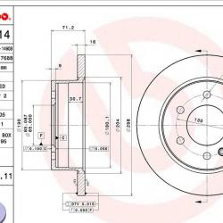 BREMBO 08950911