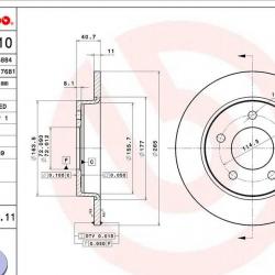 BREMBO 08A02911