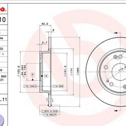 BREMBO 08A14711