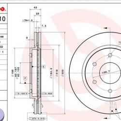 BREMBO 08A1471X