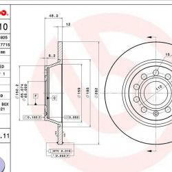 BREMBO 08A20211