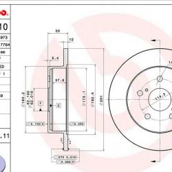 BREMBO 08A42911