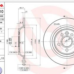 BREMBO 08A53711