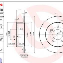 BREMBO 08A63111