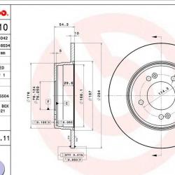 BREMBO 08A70811