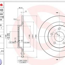 BREMBO 08A71111