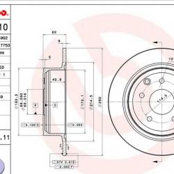 BREMBO 08A71511