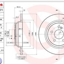 BREMBO 08A73411