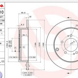 BREMBO 08A75511