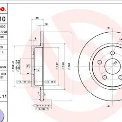 BREMBO 08B35711