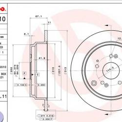 BREMBO 08B44311