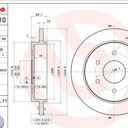 BREMBO 08B44911