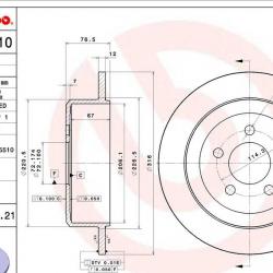 BREMBO 08B52911