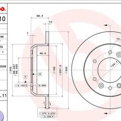 BREMBO 08B56111