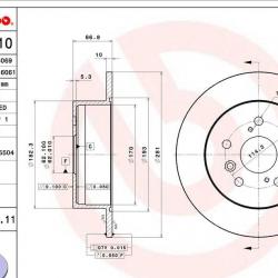 BREMBO 08B56611