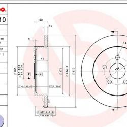 BREMBO 08B66010