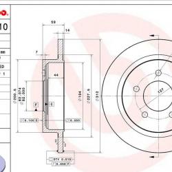 BREMBO 08B99210