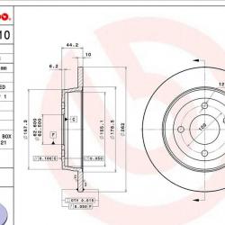 BREMBO 08C17210