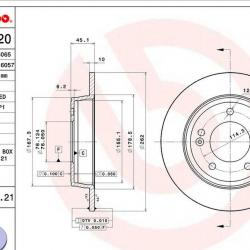 BREMBO 08C17221