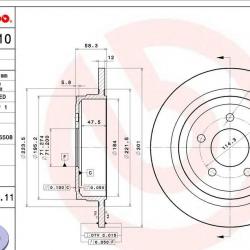 BREMBO 08C27611