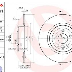 BREMBO 08C30111