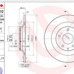 BREMBO 08C42511