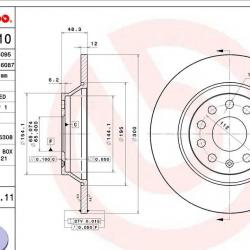 BREMBO 08C50111