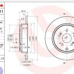 BREMBO 08D27811