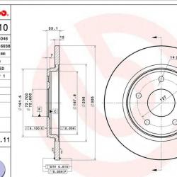 BREMBO 08N12311