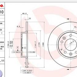 BREMBO 08N22611