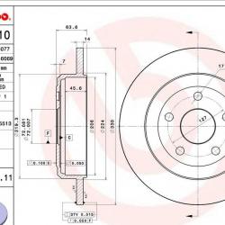 BREMBO 08N23311