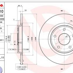 BREMBO 08N24911