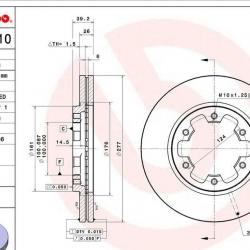 BREMBO 09505510